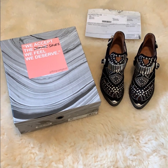 Jeffrey Campbell Shoes - 🖤HP🖤 NEW Jeffrey Campbell Calhoun Cutout Booties